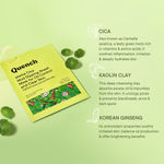 Buy Quench Cica Oil Control Sheet Mask With Korean Ginseng For Oil Control (Pack Of 1) - Purplle