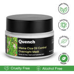 Buy Quench 2% Niacinamide Night Cream (Overnight Korean Mask) With Cica For Oil Control & Acne-Free Skin - 50ml - Purplle