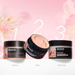 Buy Quench Cherry Blossom Brightening Clay Mask With Pearl Extracts, Refines Pores & Boosts Radiance - 50ml - Purplle