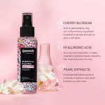 Buy Quench Botanics Brightening Face Mist & Toner With Cherry Blossom & Pearl Extracts For Instant Glow - 100 ml - Purplle