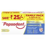 Buy Pepsodent Germicheck 8 Actions, Toothpaste With Anti-Germ Formula, Clove & Neem Oil, Family Pack (500 g) - Purplle