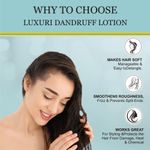 Buy LUXURI Dandruff Lotion To Control Hair Fall & Promotes Hair Growth, Treats Flaky Dandruff & Provide Relief From Itchiness, Redness On Scalp - 30ml - Purplle