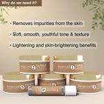 Buy Aryanveda De-Tan Facial Kit, A Complete Solution with 6 Step Regimen for All Skin Types Tanend Facial Kit, 260 gm - Purplle