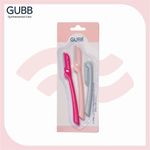 Buy GUBB Face & Eyebrow Razor For Women, Safe & Painless Hair Removal - 3 Foldable Facial Razors - Purplle