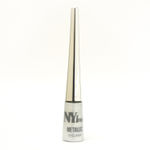 Buy NY Bae Metallic Eyeliner - Silver Soiree 01 (4.5 ml) | Metallic Glitter Finish | Super Pigmented | Quick Drying | Smudgeproof | Water Resistant - Purplle