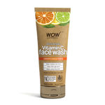 Buy WOW Skin Science Vitamin C Face Wash for Skin Brightening, Age Spots And Hyperpigmentation - Paper Tube (Eco Friendly Packaging) - 100ml - Purplle