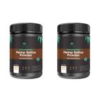 Buy Health Horizons Ayurvedic Sativa Hemp Chocolate Flavour Protein Powder 500 Gm (Pack of 2) - Purplle