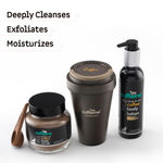 Buy mCaffeine Coffee Deep Body Cleansing Kit | Body Scrub, Body Wash, Body Lotion | Deeply Cleanses, Exfoliates, Moisturizes | Enriched with Vitamin-E and Coconut Oil Combo of 3 - Purplle
