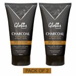 Buy Globus Naturals Charcoal Peel Off Mask Enriched With Vitamin-E And Argan Oil 100 G (Pack Of 2) - Purplle