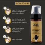 Buy Globus Naturals Charcoal Foaming Face Wash 150 ml & Charcoal Peel Off Mask Enriched With Vitamin-E And Argan Oil 100 G - Purplle