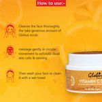 Buy Globus Naturals Vitamin-C Brightening Scrub Enriched With Pearl|Kokum|Almond|Aloevera|Niacinamide Scrub (50 gm) - Purplle