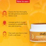 Buy Globus Naturals Vitamin-C Brightening Scrub Enriched With Pearl|Kokum|Almond|Aloevera|Niacinamide Scrub 50G(Pack Of 3) - Purplle