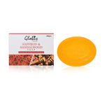 Buy Globus Naturals Saffron & Sandalwood Soap Enriched With Almond Oil And Glycerine 100Gm (Pack Of 4) - Purplle