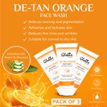 Buy Globus Naturals D- Tan Orange Face Wash, 100 Gms (Pack Of 3) - Purplle