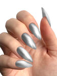 Buy AYA Nail Polish 04 Silver (10 ml) - Purplle