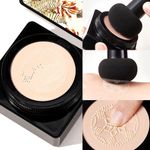 Buy M & M Makeup Natural Cushion Foundation (25 ML) - Purplle