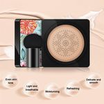 Buy M & M Makeup Natural Cushion Foundation (25 ML) - Purplle