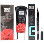 Buy Me-Now Pack of Rose Blemish BB Foundation Cream (38ml) and Dynamic Liquid Eyeliner Pen - Purplle