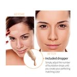 Buy Me-Now Pack of Skin Maker Foundation Drops(30g) and Creme Puff 4D Pressed Compact Powder - Purplle