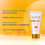 Buy La Shield SPF 40 & PA+++ Sunscreen Gel (50 gm) - Purplle