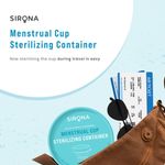 Buy Sirona Collapsible Silicone Cup Foldable Sterilizing Container Cup for Menstrual Cups - 1 Unit | Microwave Friendly - Purplle