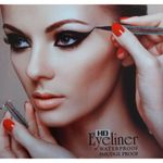 Buy Magic Colour Ultra Black HD Eye Liner Pen with Silver Glitter Body, Waterproof, Fast Drying, Long Lasting, Smudge Proof, Single Stroke High Definition Matte Finish Eye Makeup (1 ml, Jet Black) - Purplle