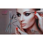 Buy Magic Colour Ultra Black HD Eye Liner Pen with Silver Glitter Body, Waterproof, Fast Drying, Long Lasting, Smudge Proof, Single Stroke High Definition Matte Finish Eye Makeup (1 ml, Jet Black) - Purplle