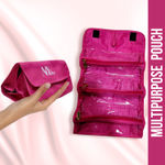 Buy NY Bae Multipurpose Makeup Pouch - Pink - Purplle