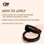 Buy C2P Pro All Day Ideal Stay Matte Finish & Fix - Nude 06 1.5 gm - Purplle
