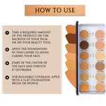 Buy C2P Pro Cover & Conceal Derma Base Foundation Palette (Metal) - Purplle