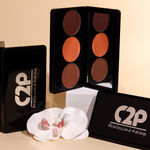 Buy C2P Pro Professional Basic Makeup Trio 1 (Blusher & Contour) - Purplle