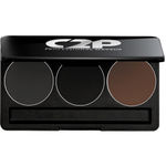 Buy C2P Pro Professional Basic Makeup Kit Trio Eyebrow (3 In 1) - Purplle