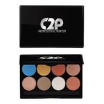 Buy C2P Pro Professional Basic Makeup Kit Eyes (8 in 1) - Purplle