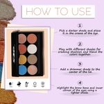 Buy C2P Pro Professional Basic Makeup Kit Eyes (8 in 1) - Purplle