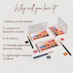 Buy C2P Pro Pathfinder 15 Color Eye Shadow Palette - Summer Coral 02 - Purplle