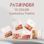 Buy C2P Pro Pathfinder 15 Color Eye Shadow Palette - Summer Coral 02 - Purplle