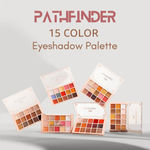Buy C2P Pro Pathfinder 15 Color Eye Shadow Palette - Cherry Fuzz 04 - Purplle