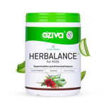 Buy OZiva Plant based HerBalance for PCOS, with Myo-Inositol, ChasteBerry, Shatavari for Hormonal Balance (250 g) - Purplle