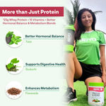 Buy OZiva Protein & Herbs, Women, (Natural Protein Powder with Ayurvedic Herbs like Shatavari, Curcumin & Multivitamins) for Better Metabolism, Skin & Hair, Vanilla Almond, 500g - Purplle