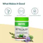 Buy OZiva Bettr.CalD3+ (with Plant-Based Calcium, Vitamin D3 and Vitamin K2) for Stronger Bones, Joints & Muscles, 60 capsules - Purplle