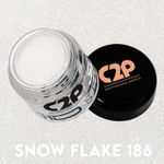 Buy C2P Pro HD Eyeshadow Loose Precious Pigments - Snow Flake 186 - Purplle