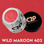 Buy C2P Pro HD Eyeshadow Loose Precious Pigments - Wild Maroon 403 - Purplle