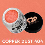 Buy C2P Pro HD Eyeshadow Loose Precious Pigments - Copper Dust 404 - Purplle