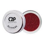 Buy C2P Pro Uptown Eyeshadow Loose Glitters - Sparkling Red 33 - Purplle