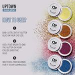 Buy C2P Pro Uptown Eyeshadow Loose Glitters - Catwalk 44 - Purplle