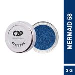 Buy C2P Pro Uptown Eyeshadow Loose Glitters - Mermaid 58 - Purplle