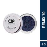 Buy C2P Pro Uptown Eyeshadow Loose Glitters - Remix 70 - Purplle