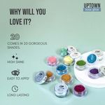 Buy C2P Pro Uptown Eyeshadow Loose Glitters - Remix 70 - Purplle