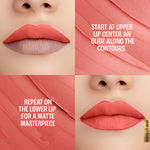 Buy Lakme 9TO5 Primer + Matte Lip Color MR6 Coral Date (3.6 gm) - Purplle