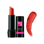 Buy Elle 18 Color Pops Silk Lipstick - R01 (4.2 g) - Purplle